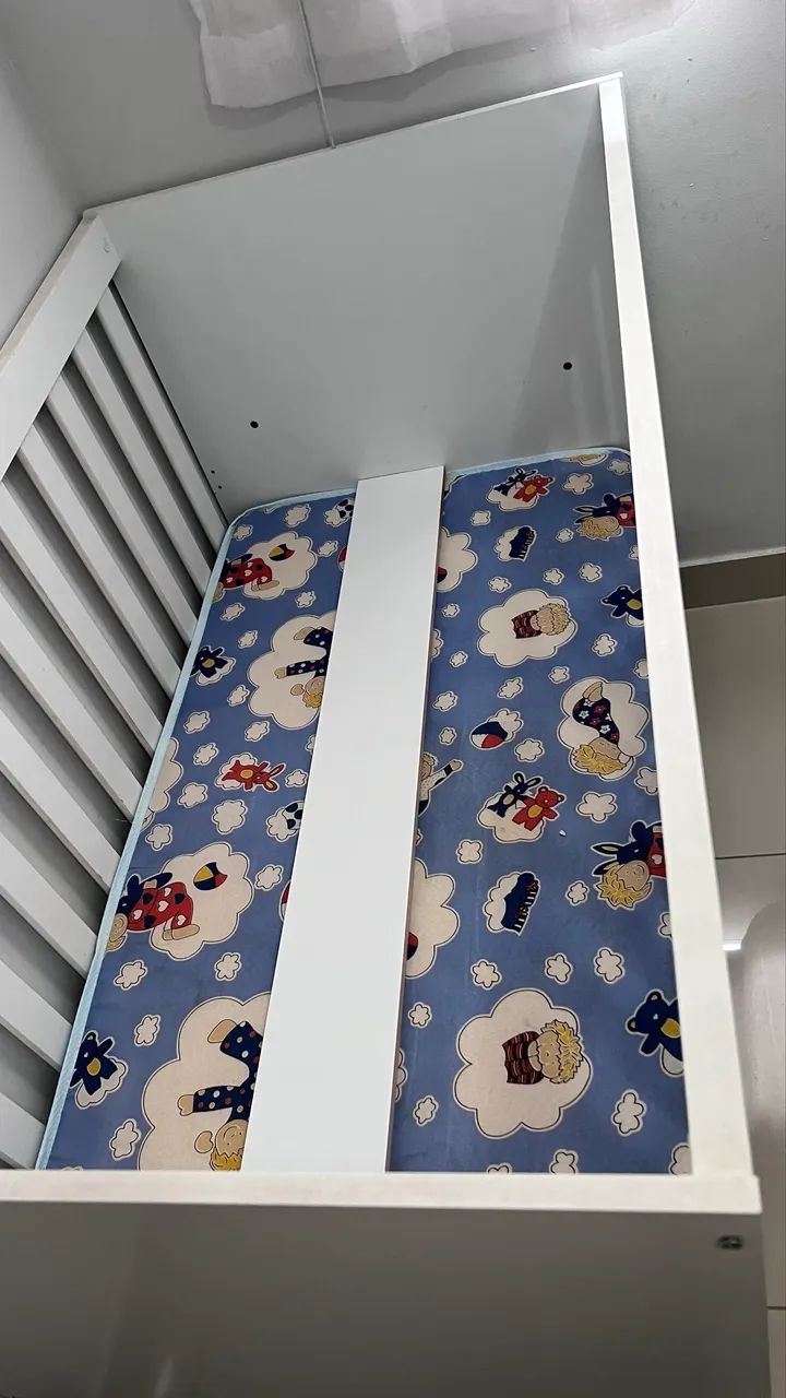 Berço Americano vira mini cama - Foto 5