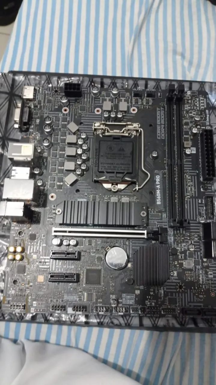 Kit processador+ placa mãe( i5 11400f/ b560m a-pro) - Foto 2