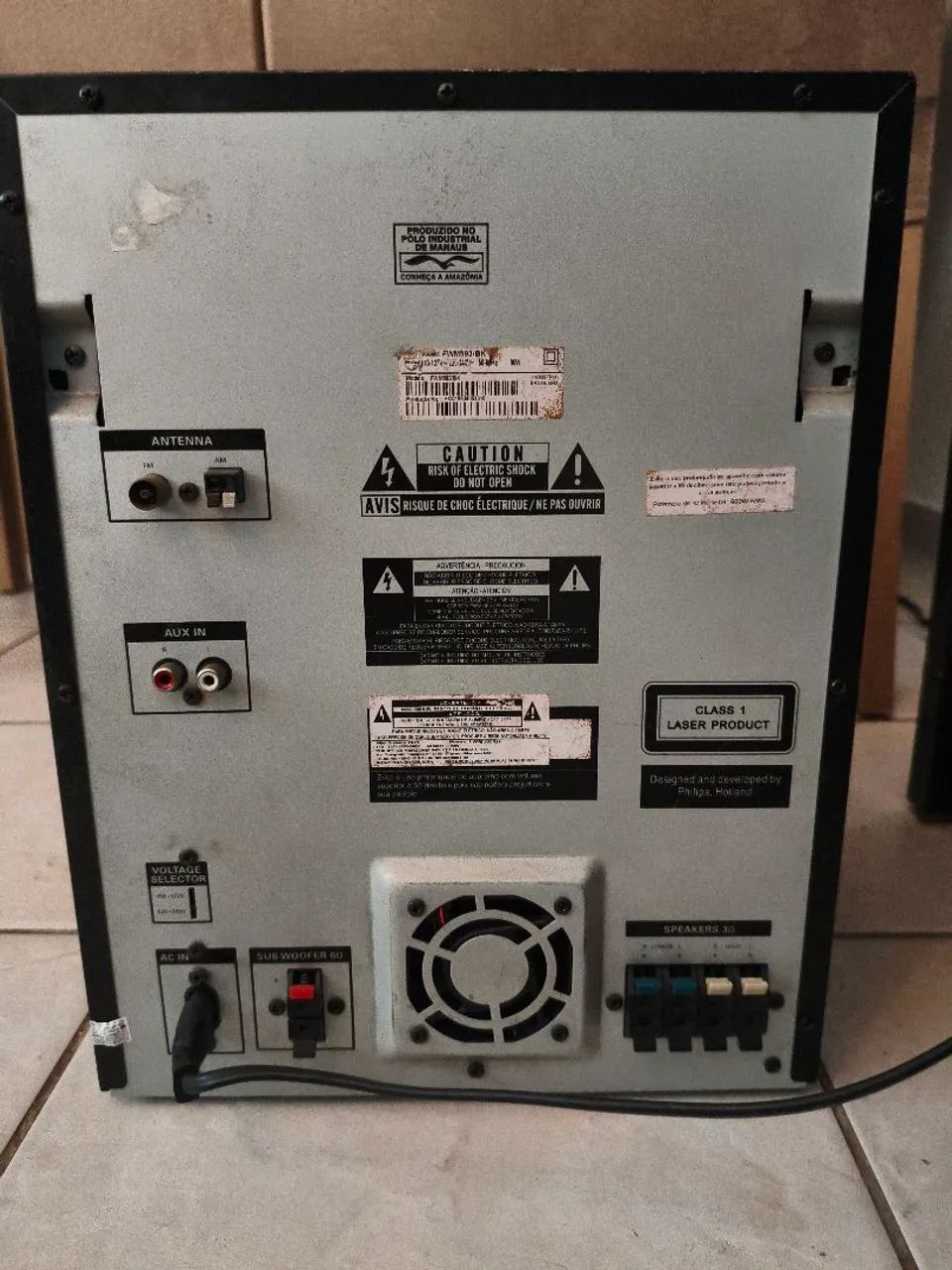 Som Philips antigo  - Foto 5