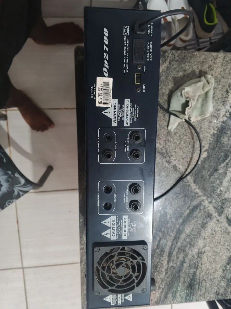 Amplificador de som  - Foto 5