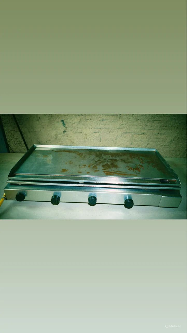 CHAPA de lanche profissional 