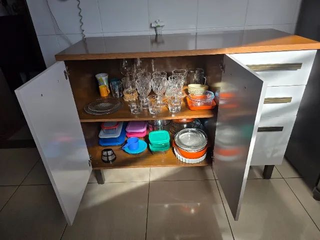 Balcao de cozinha 3 portas e 2 gavetas - Foto 4