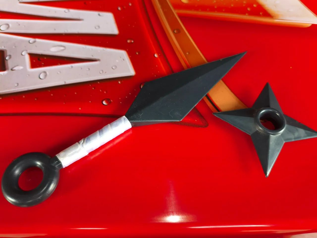 Kit ninja - Kunai e uma Shuriken - Foto 2