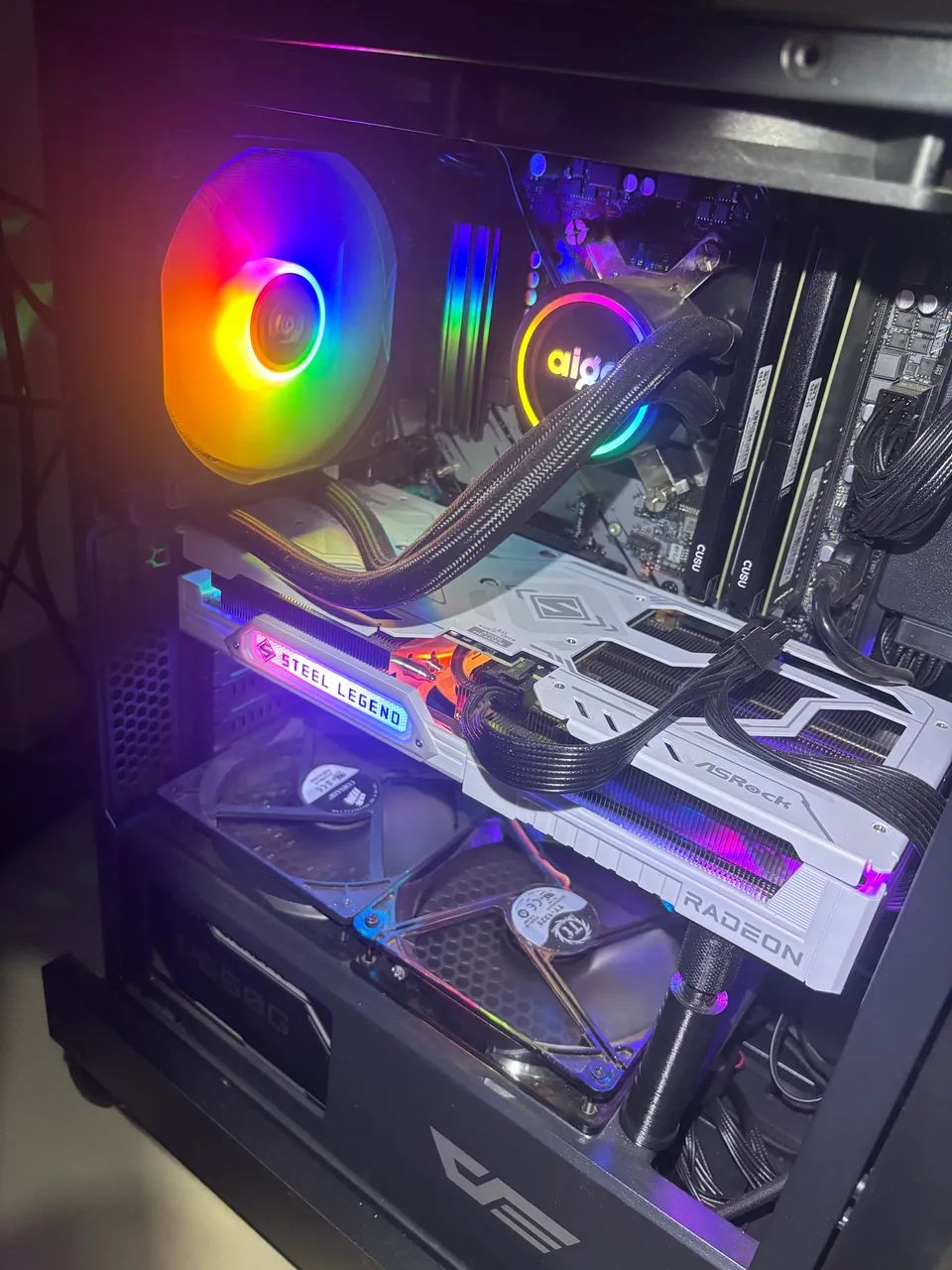 Placa de vídeo amd rx 9060xt 8gb 