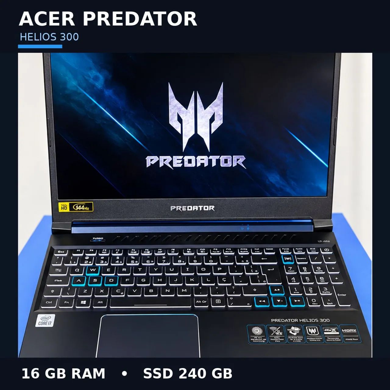 Acer predator helios 300