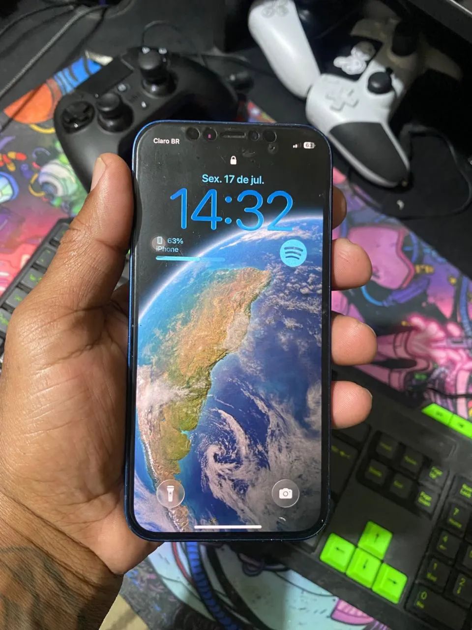 iPHONE 12 AZUL 64GB  - Foto 4