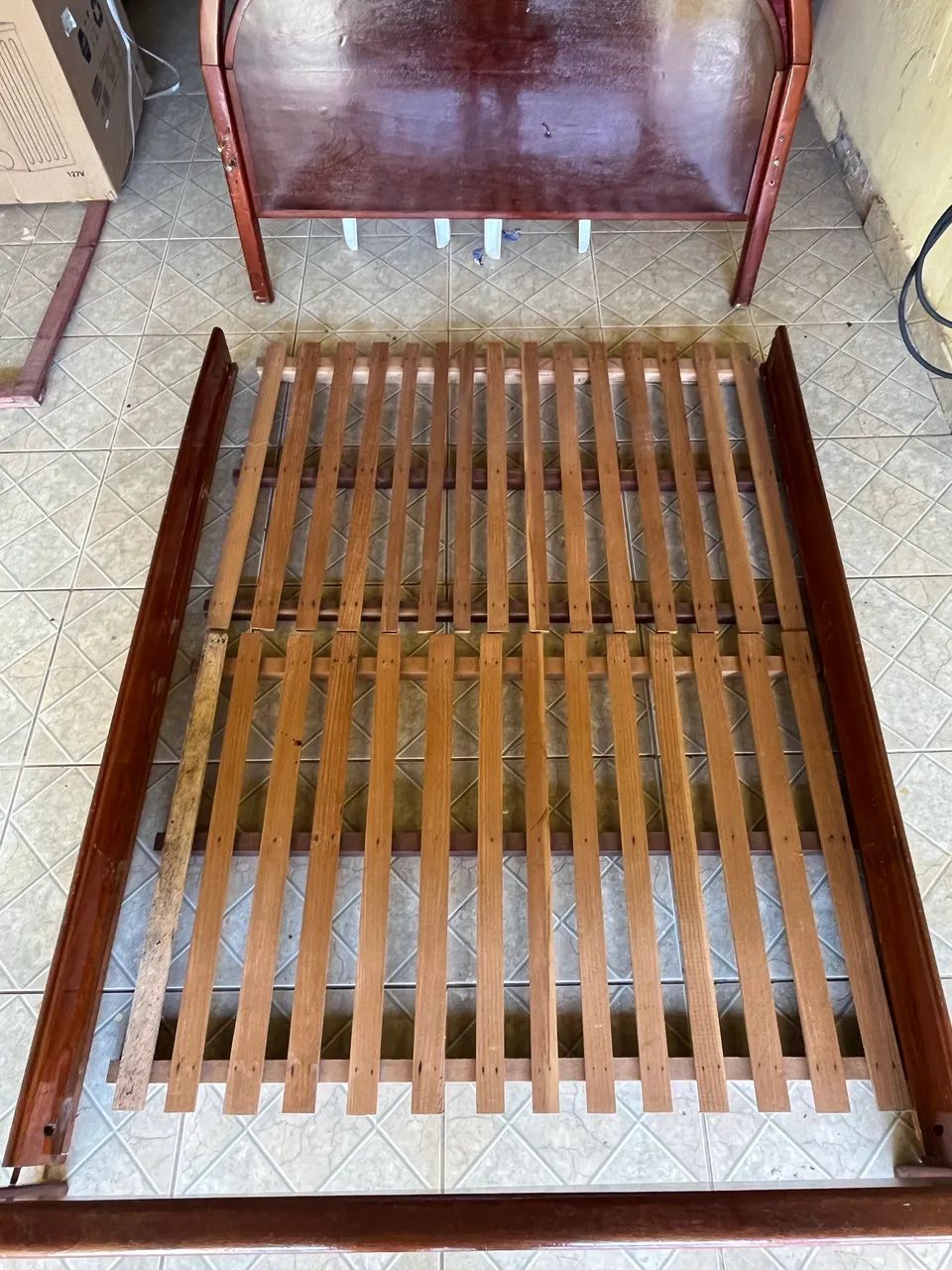 Cama de casal madeira - Foto 3