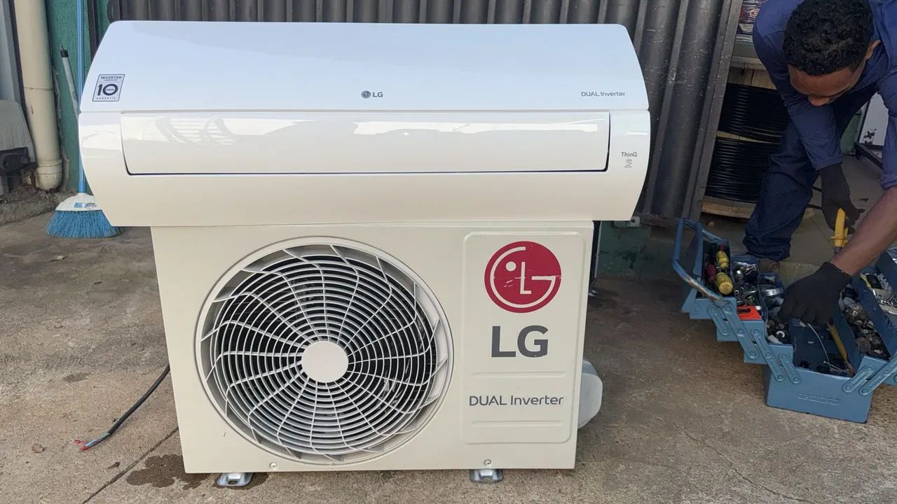 Ar-condicionado Lg 12000 btus - Foto 3