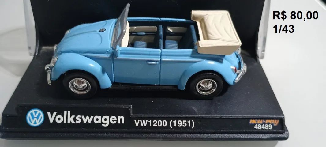 Miniaturas 1/43 serviço herbie fusca temático veículo de serviço  - Foto 3