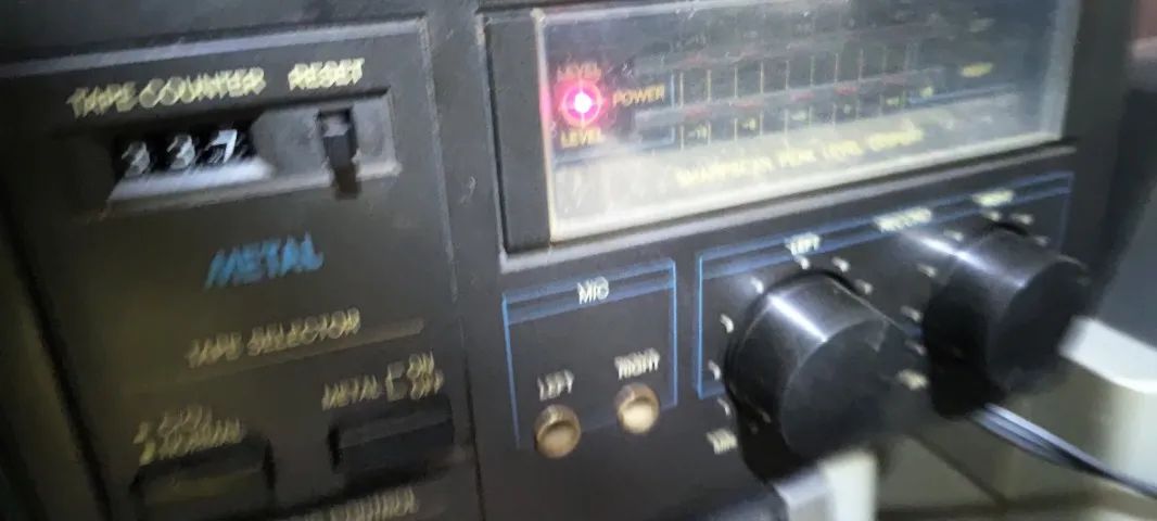 Tape Deck Sharp RT50B. Perfeito funcionamento. - Foto 5