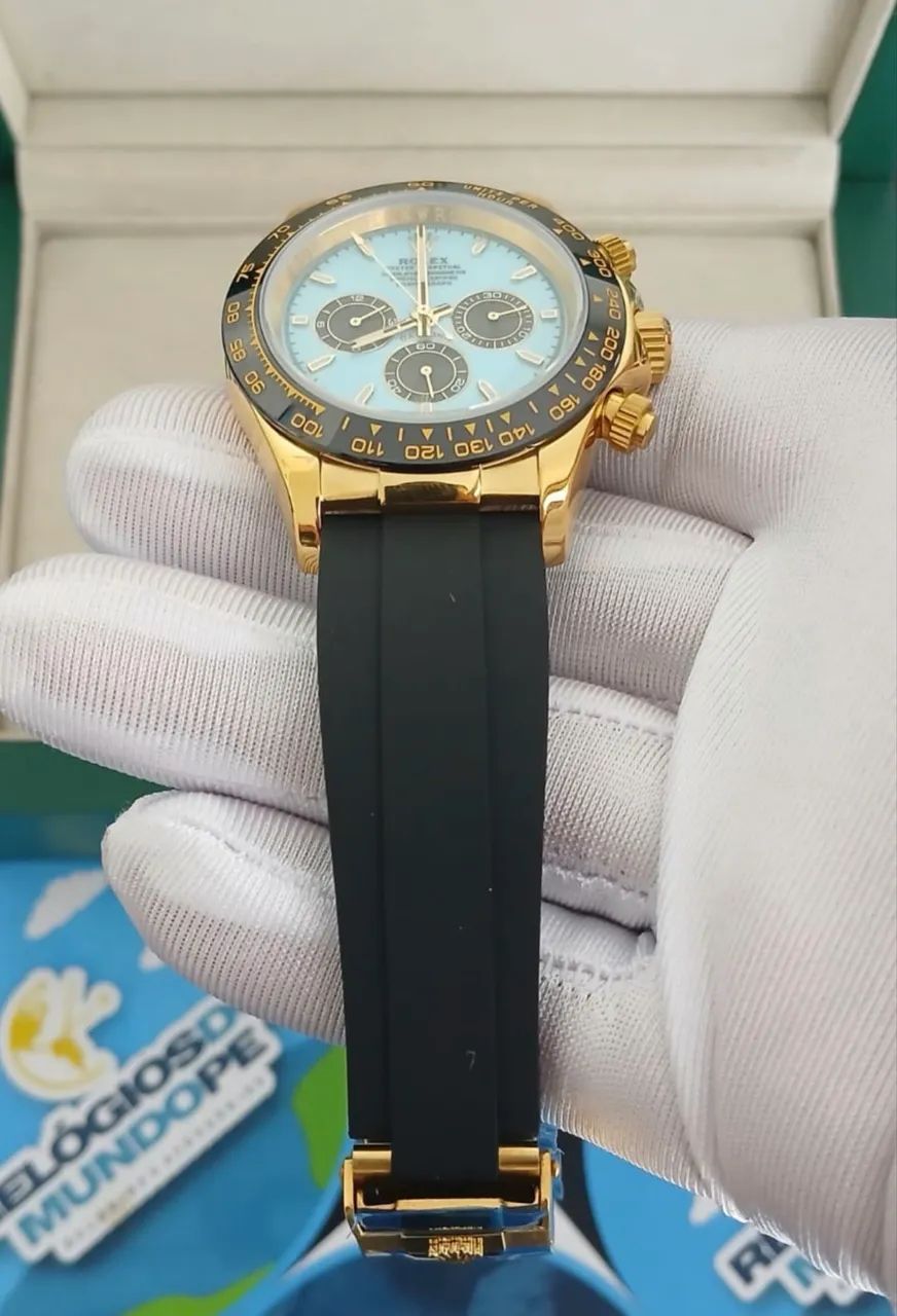 RELÓGIO DAYTONA FUNDO TIFFANY AUTOMÁTICO - Foto 2