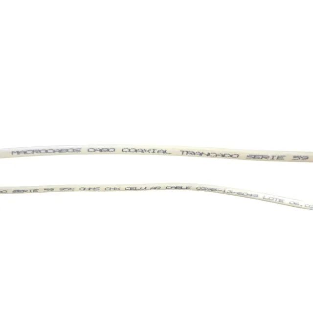 Cabo Coaxial Rg59 95% Blindado - Macrocabos - 6,3 M - Foto 2