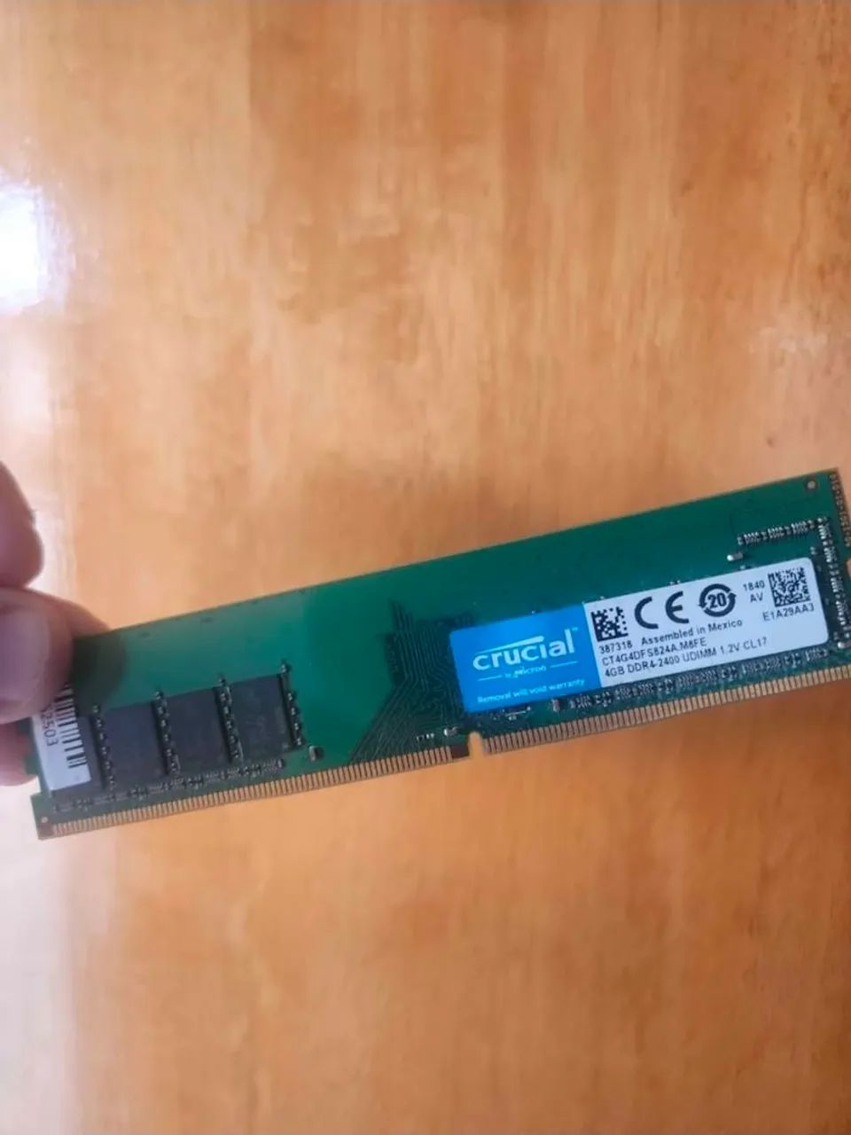 Memoria DDR4 2400mhz 4gb