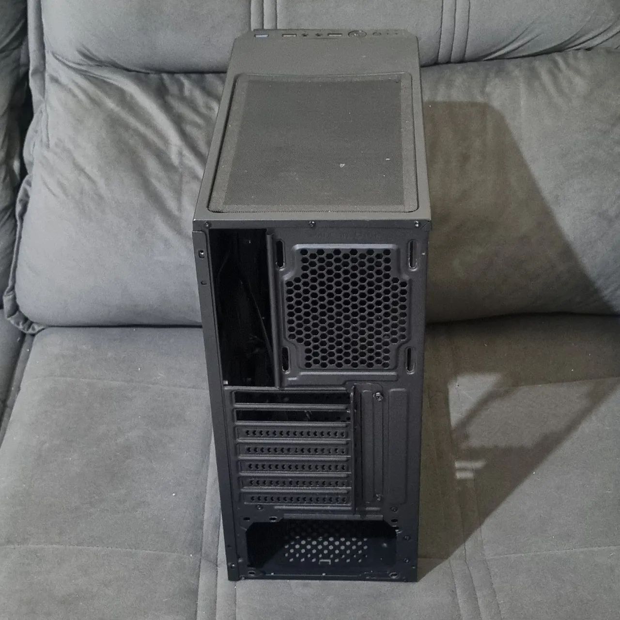 Gabinete Gamer T-Dagger G28B, Mid Tower, RGB, Black, ATX, Sem Fonte, Sem Fan - Foto 3