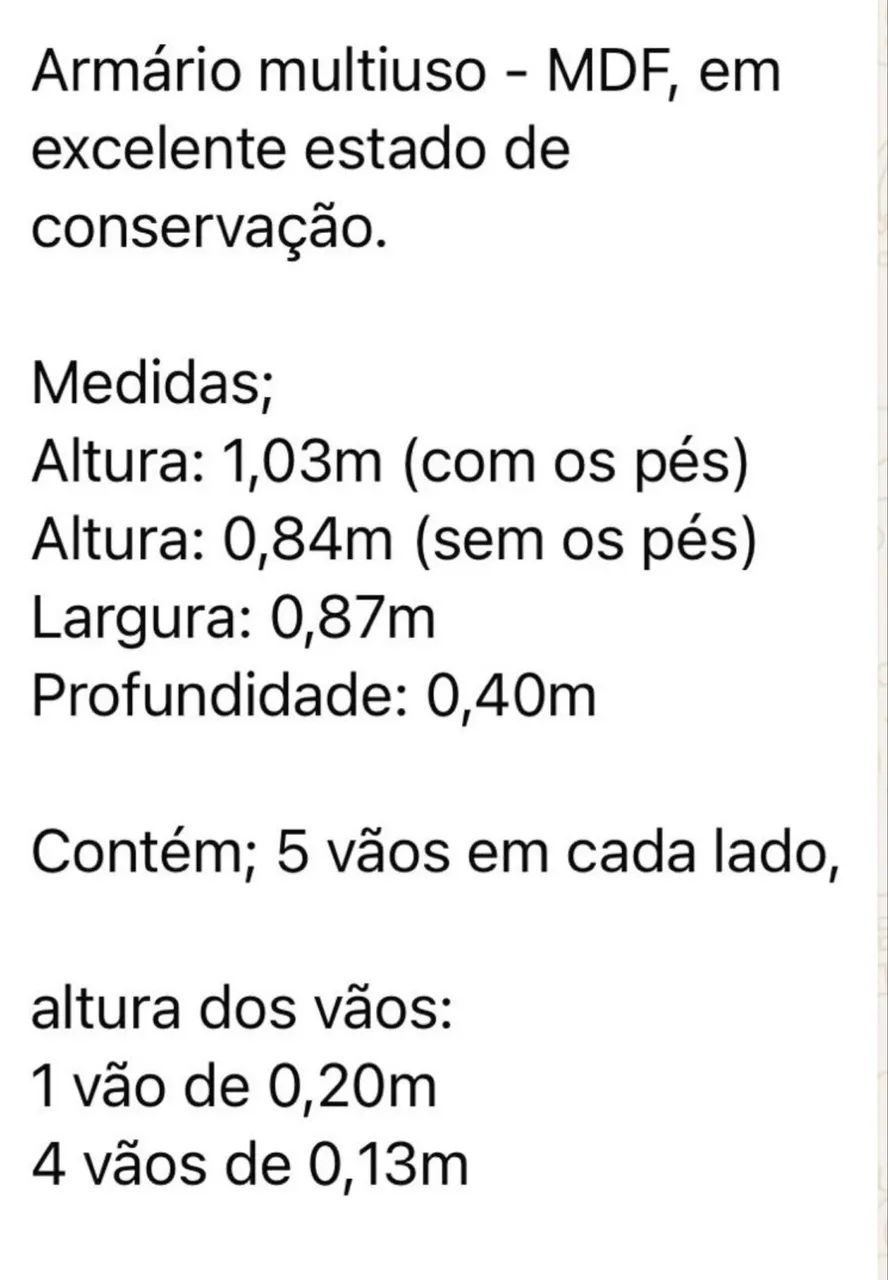 Armário multiuso - excelente estado  - Foto 4