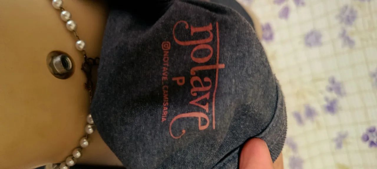 camiseta notave coraline cinza - Foto 2