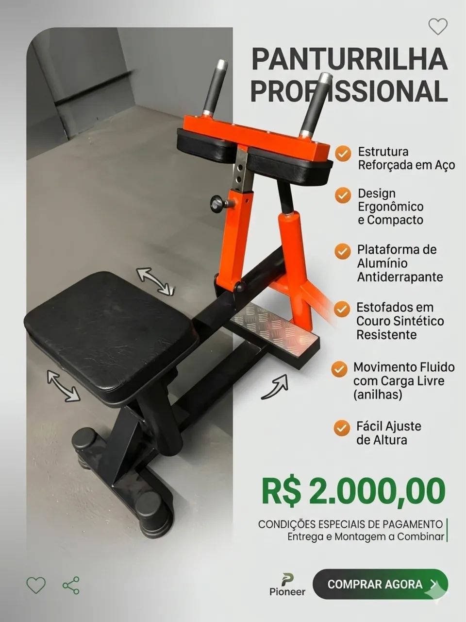 Panturrilha sentada