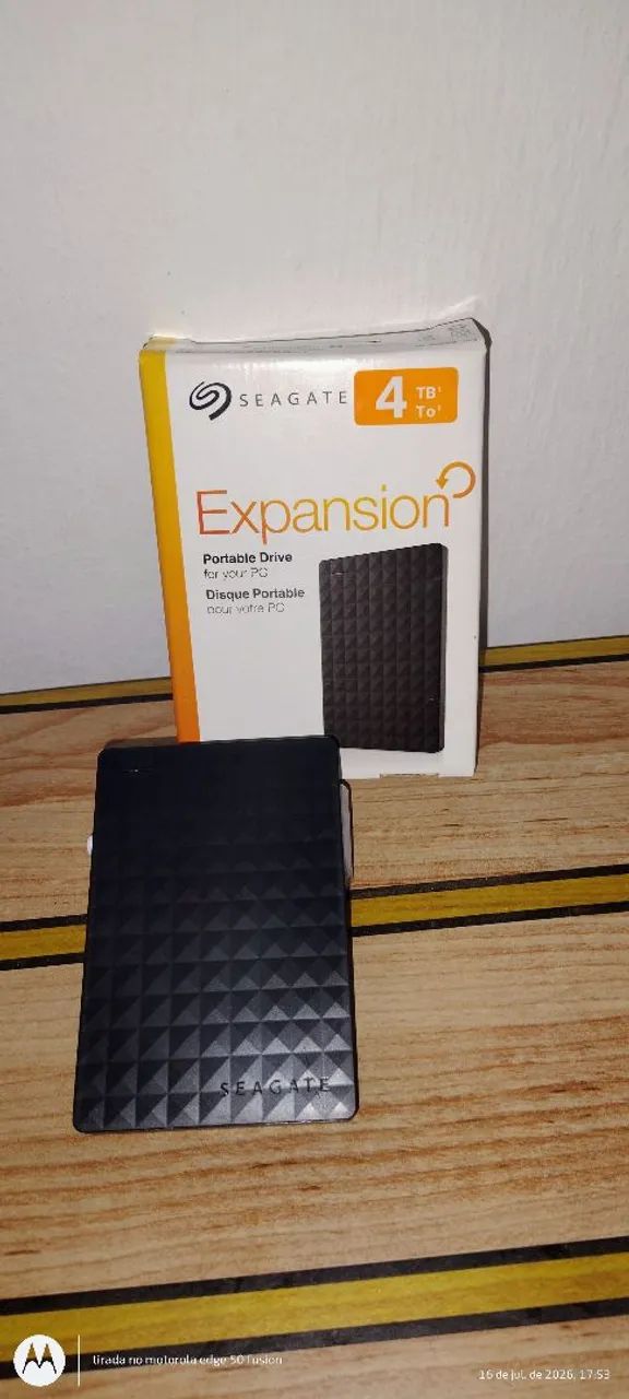 HD externo de 16tb Seagate pra vender rápido cuida ..
