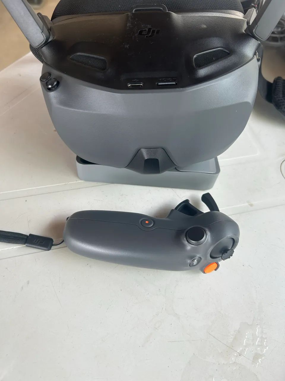 Óculos e controle FPV 