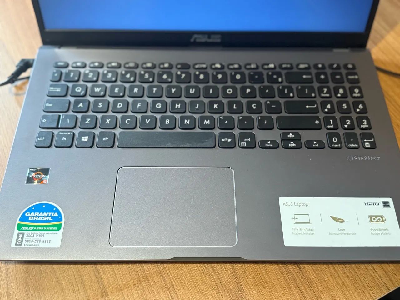 Notebook ASUS M509D ryzen 5