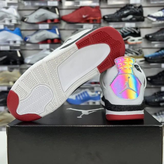Nike Air Jordan 4 Retrô Refletivo Masculino  - Foto 3