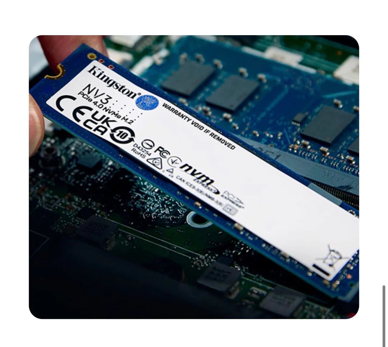 SSD Kingston 1TB M.2 2280 NV3 PCIe 4.0 NVMe 
