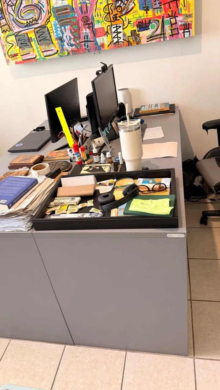 MESA ESCRITÓRIO MDF  - Foto 3