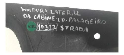 Moldura Cabine Fiat Strada Trekking Lado Direito 10312 - Foto 2