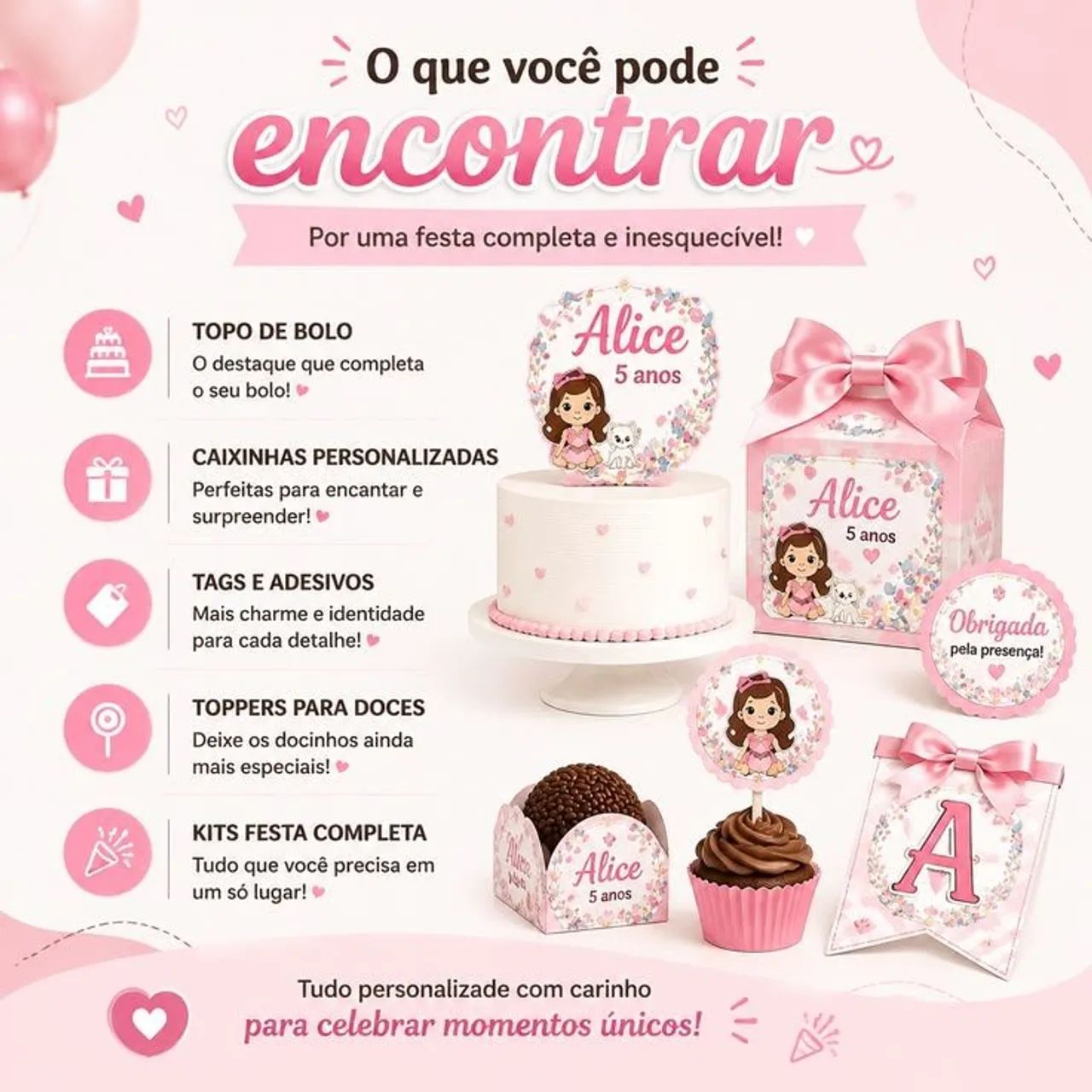 Personalizadas para festa - Foto 3