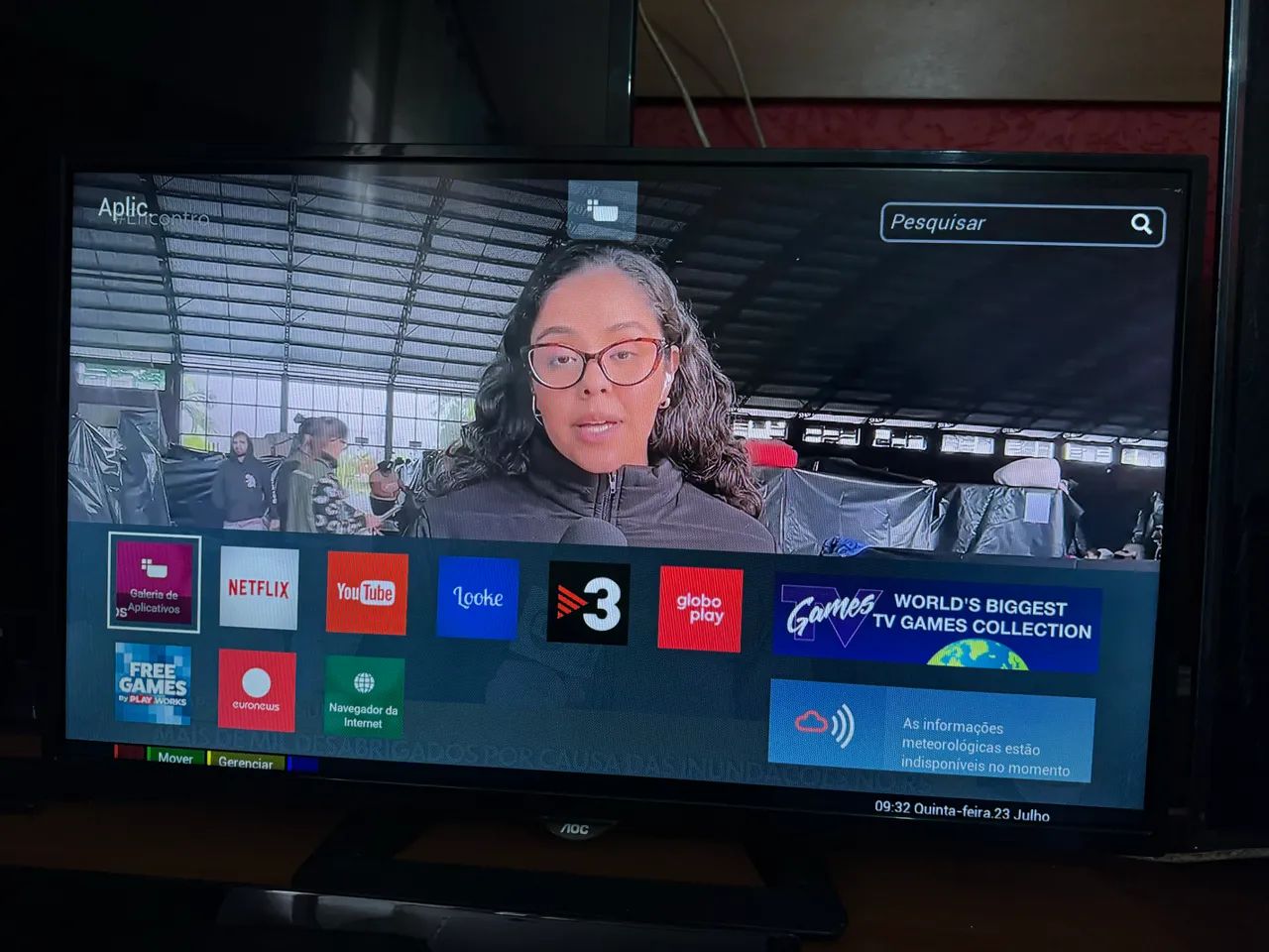 Televisão 32 LED smart  - Foto 3