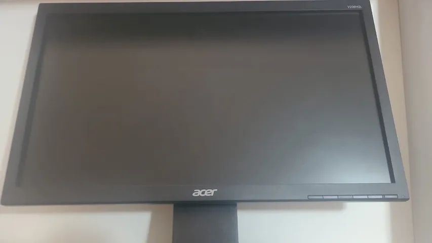 Monitor Acer 19,5 V206hql + Cabos E Adaptador - Foto 2