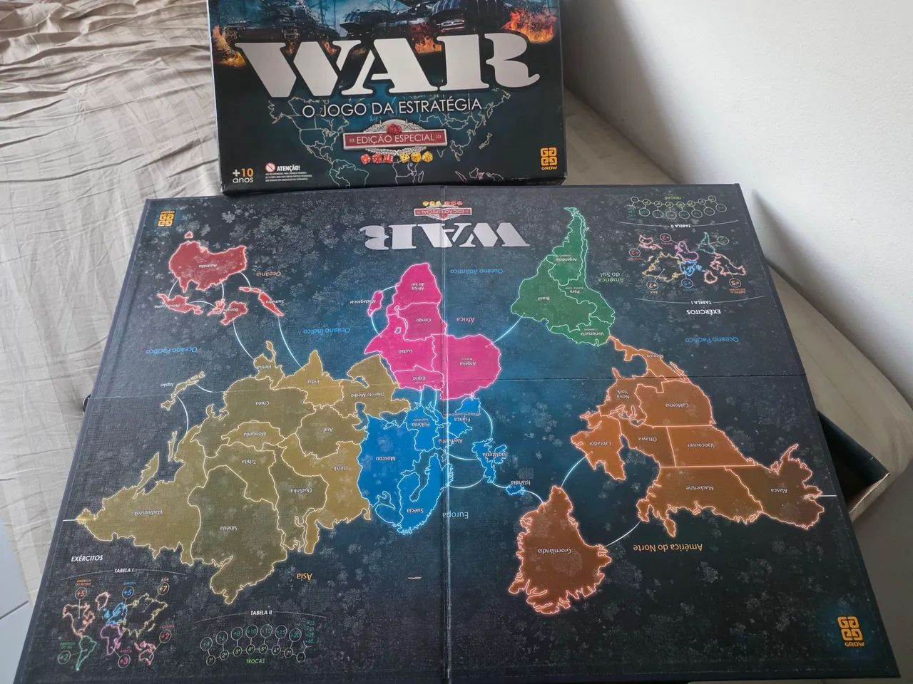 Jogo WAR edição especial