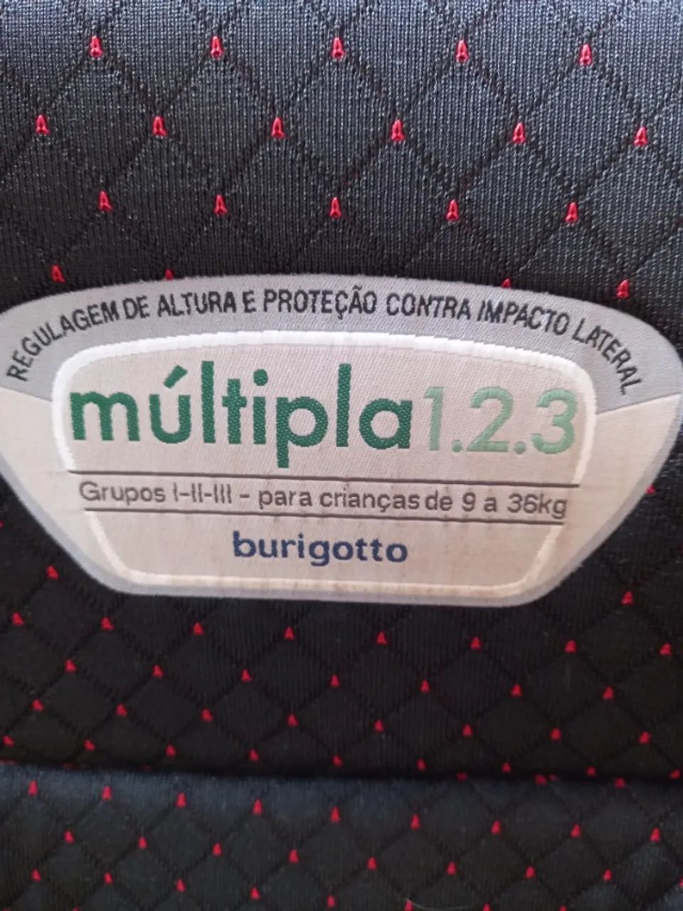 Cadeira e bebê conforto burigotto