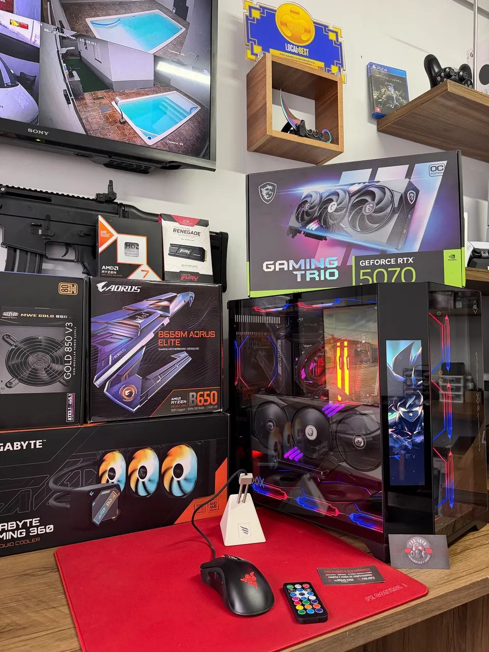 PC GAMER (Ryzen 7 9800x3d + RTX 5070 12GB + 32gb ram ddr5) - Foto 4