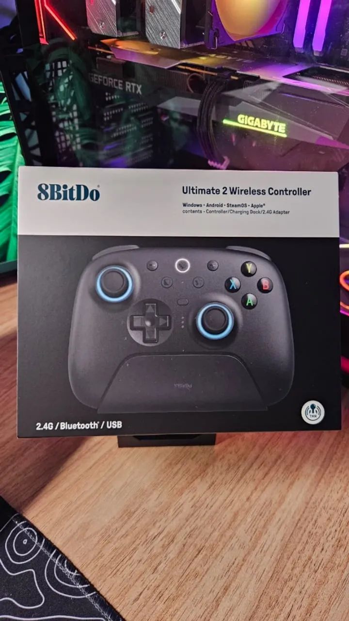 Controle Gamer 8BitDo Wireless Ultimate 2C Com dock