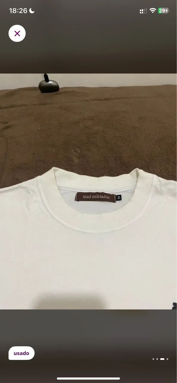 camisa mad enlatados - Foto 2