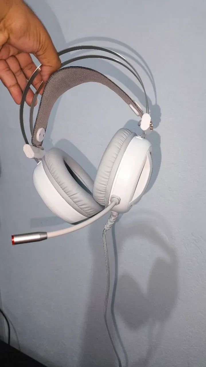 Vendo Teclado e Headset gamer redragon  - Foto 5