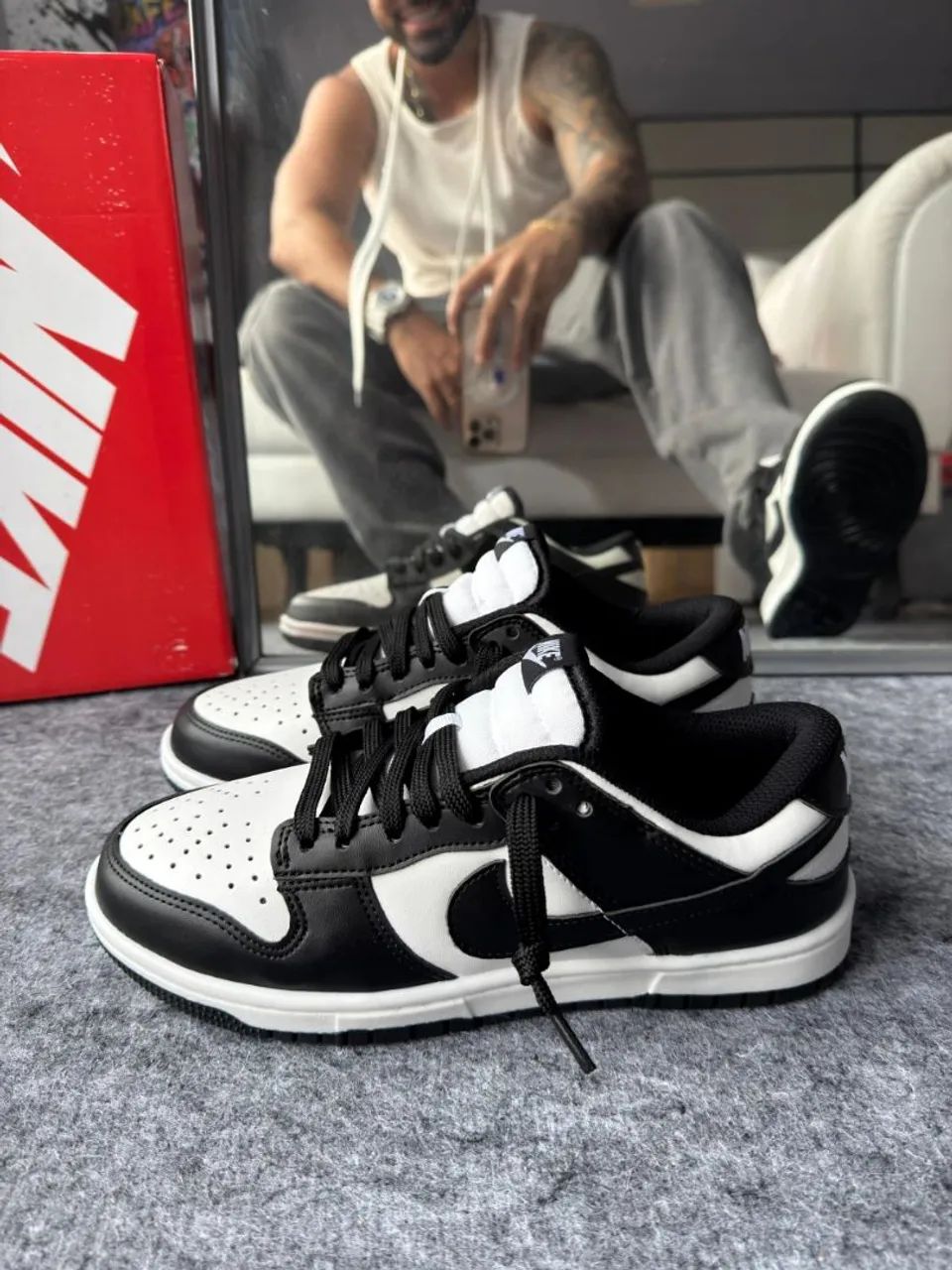 Nike Dunk Low Panda - Foto 3
