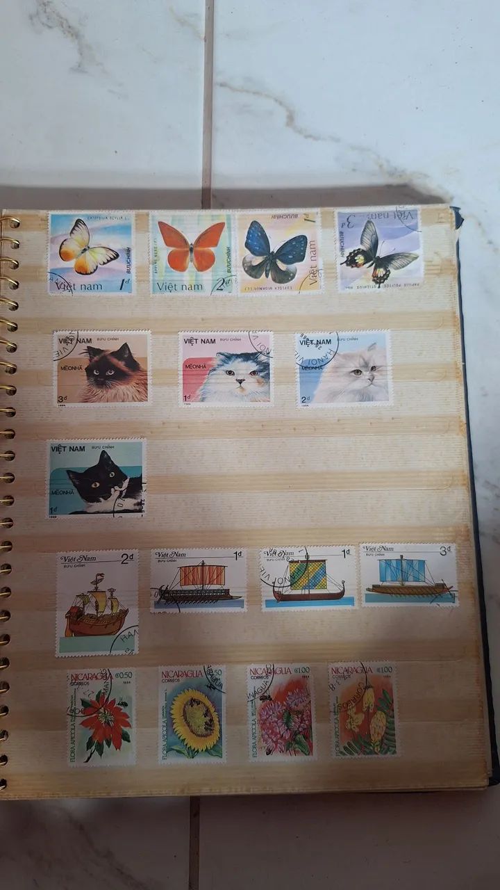 Coleção de selos - Foto 4