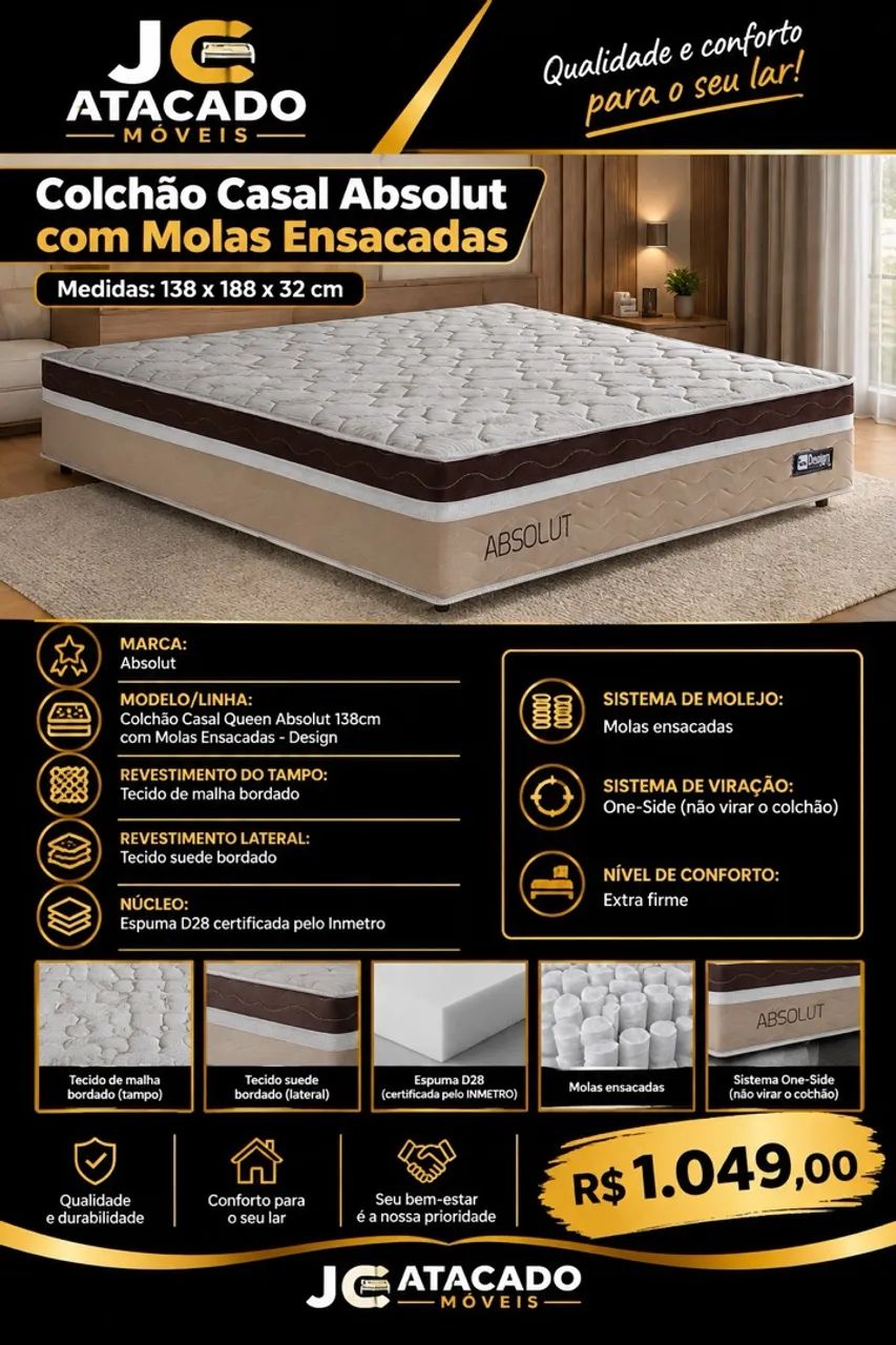 Colchão de Casal Absolut