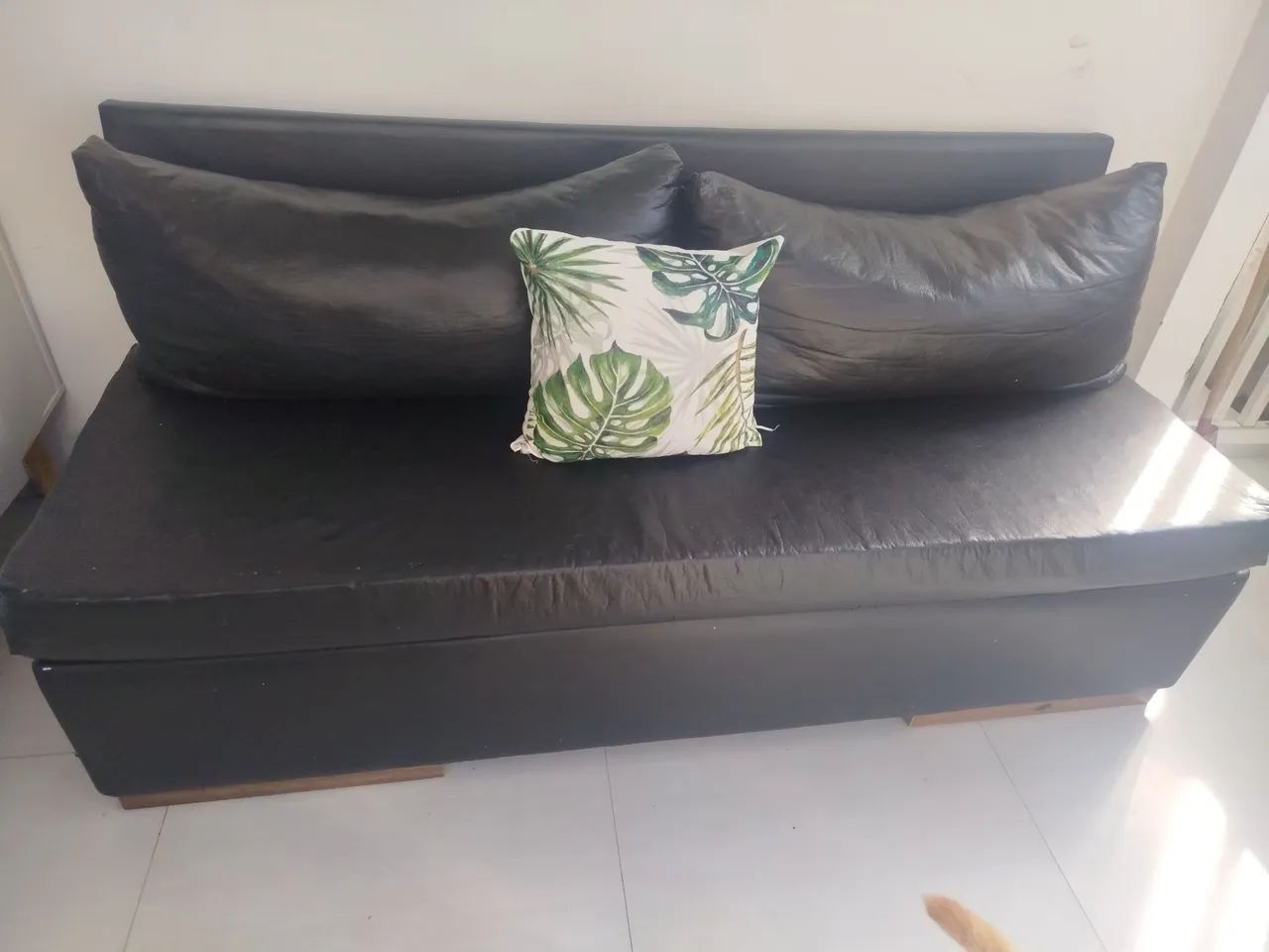 Sofá em corino