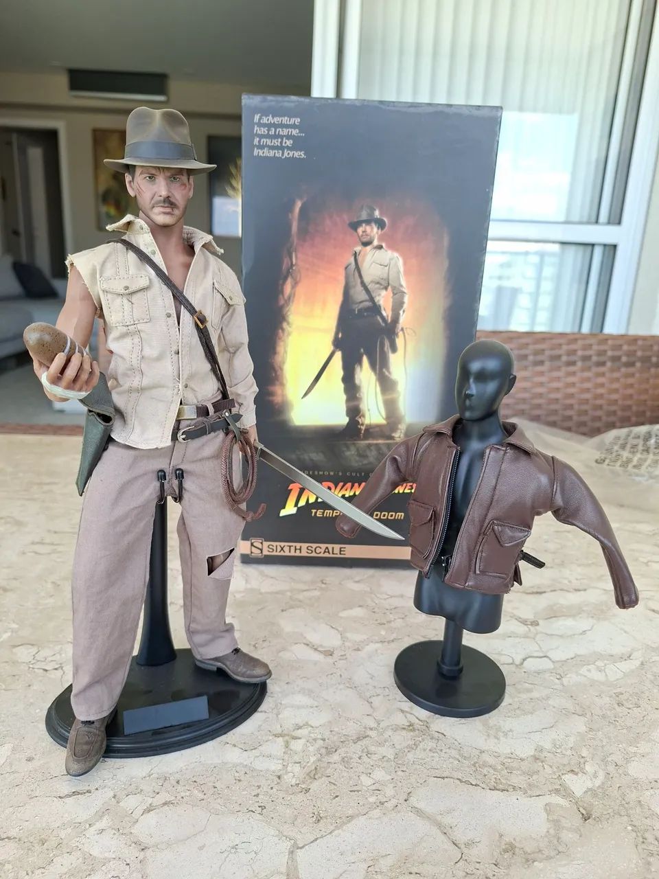 Indiana Jones Sideshow Escala 1/6