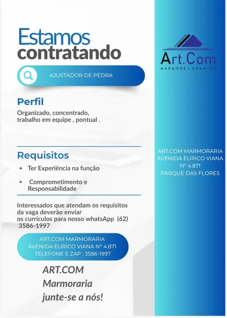 Vaga de serviço 