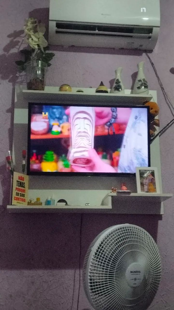 Tv + painel $550 para vender logo TV led de 32 polegadas eo painel junto  - Foto 2