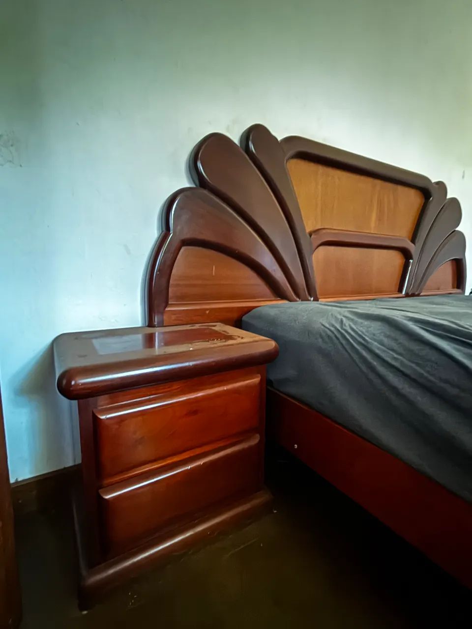Cama madeira de lei | Mogno  - Foto 2