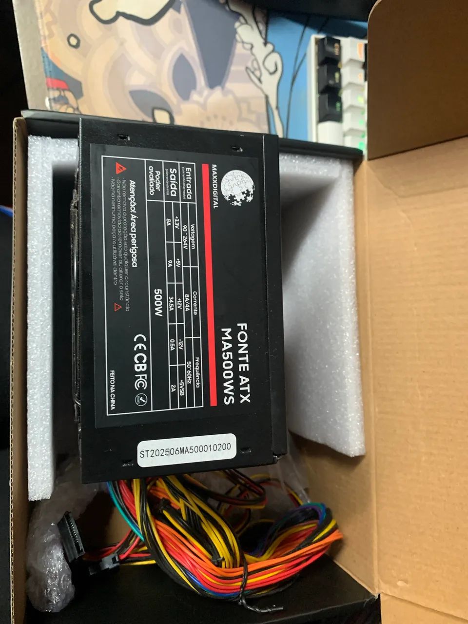 Fonte atx 500w