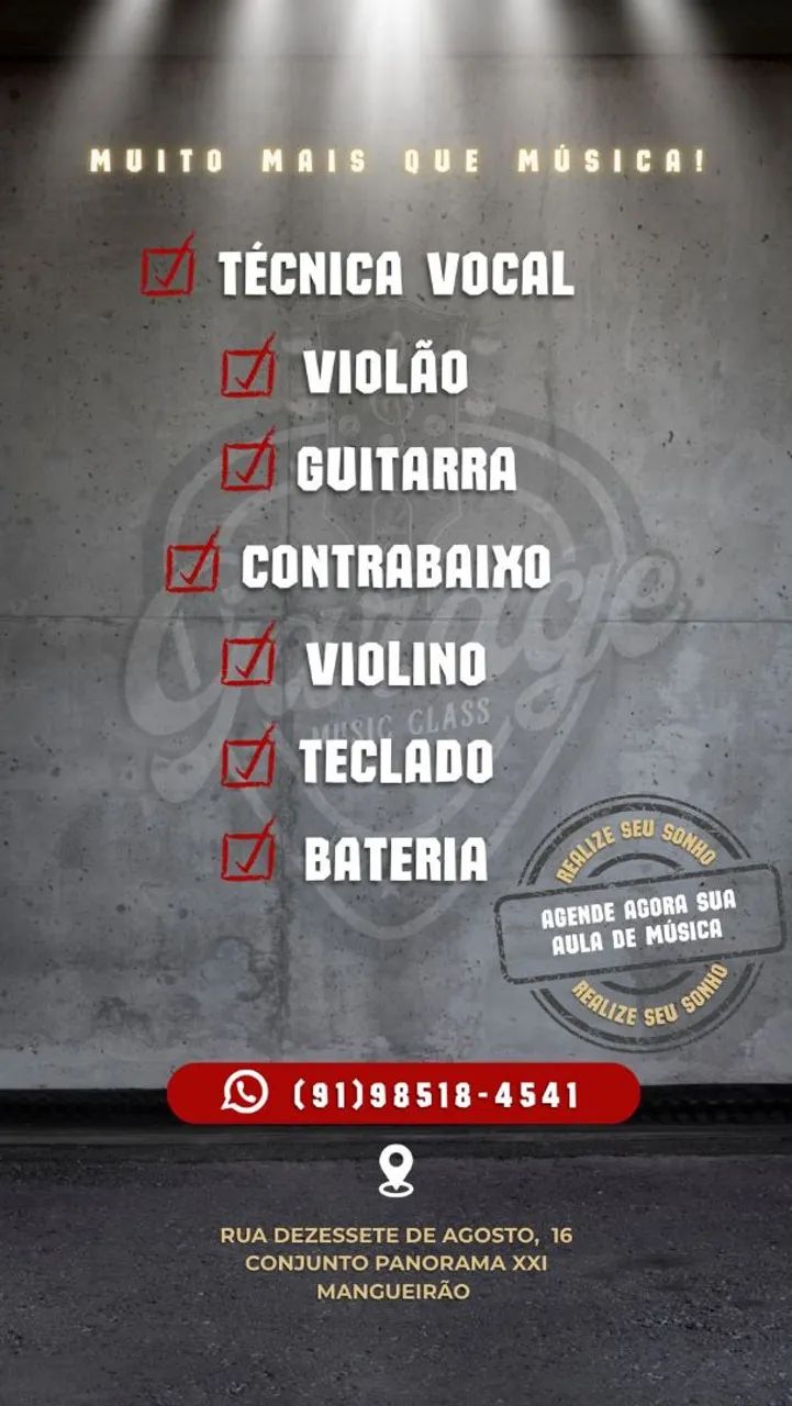 Aulas de intrumentos musicais  - Foto 2
