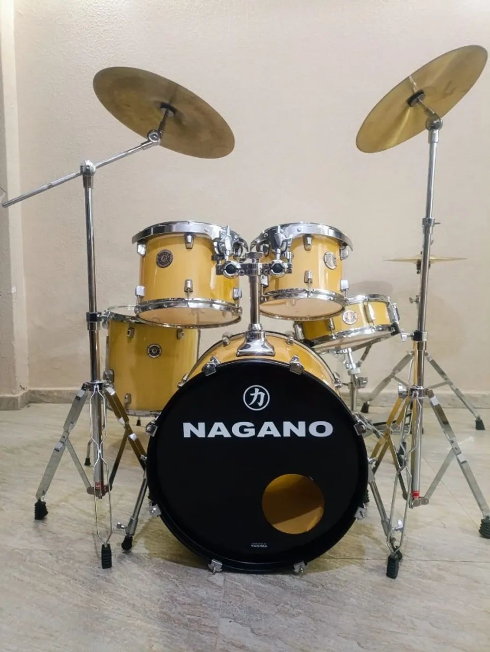 Bateria Nagano completa