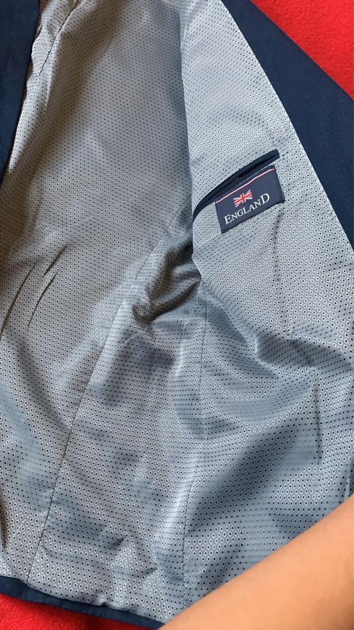 Blazer England Azul Camurça - Foto 5