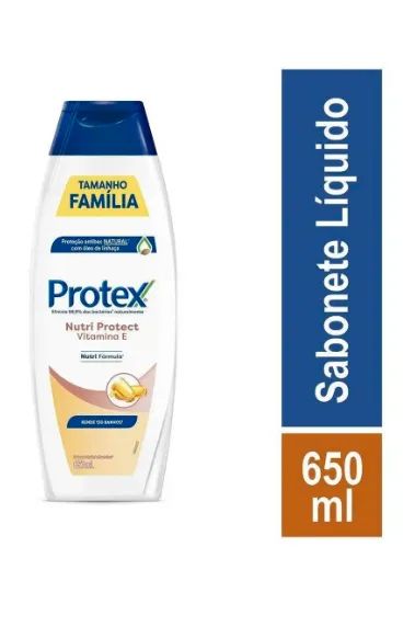 Sabonete Líq Antibacteriano Protex Nutri Vitamina E 650ml - Foto 2